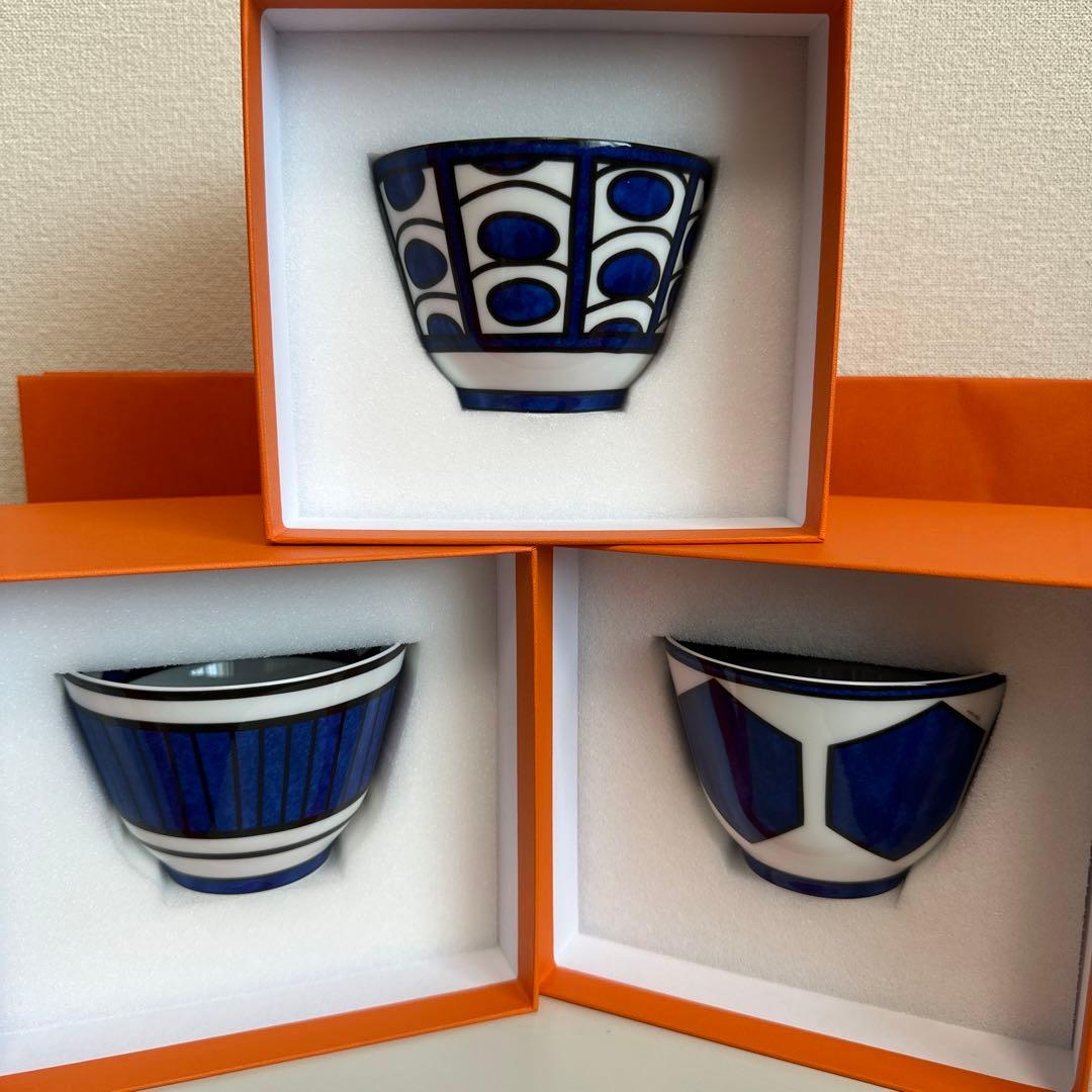 HERMES ブルーダイユール　ボールセット