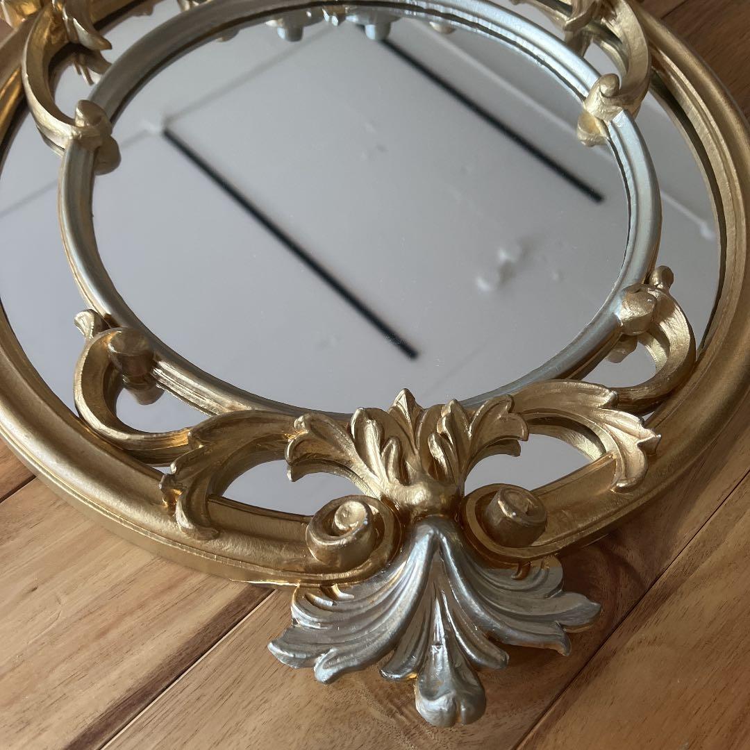 最終価格イタリア製 ロココ調 ヨーロピアン ゴールド アンティーク調 縦