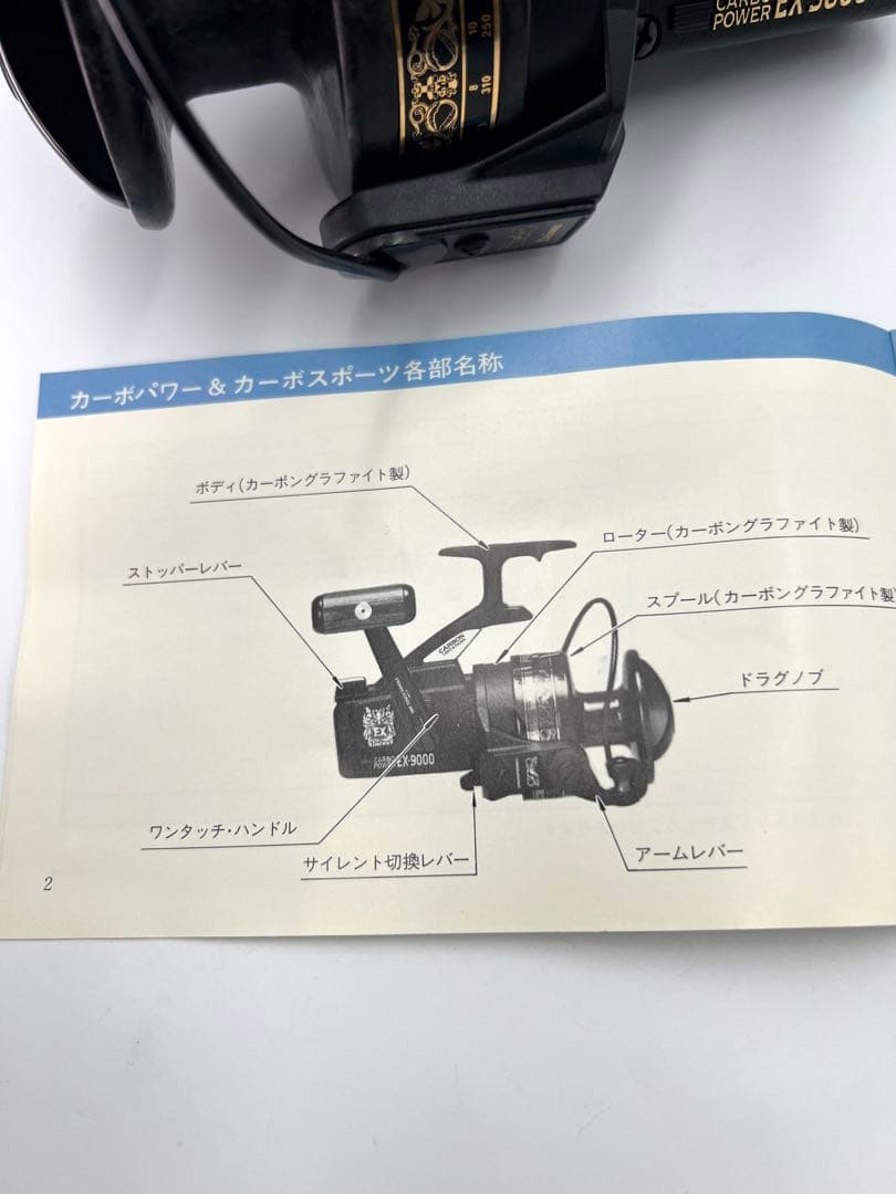 Daiwa ダイワ CARBO POWER EX-9000 スピニングリール