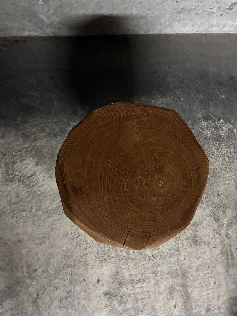 チーク　スツール　インドネシア　アンティーク