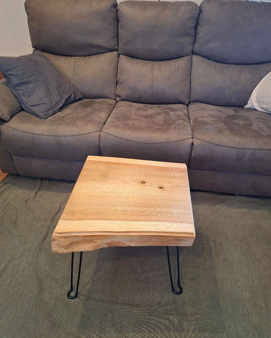 限界価格　杉　無垢材　サイドテーブル