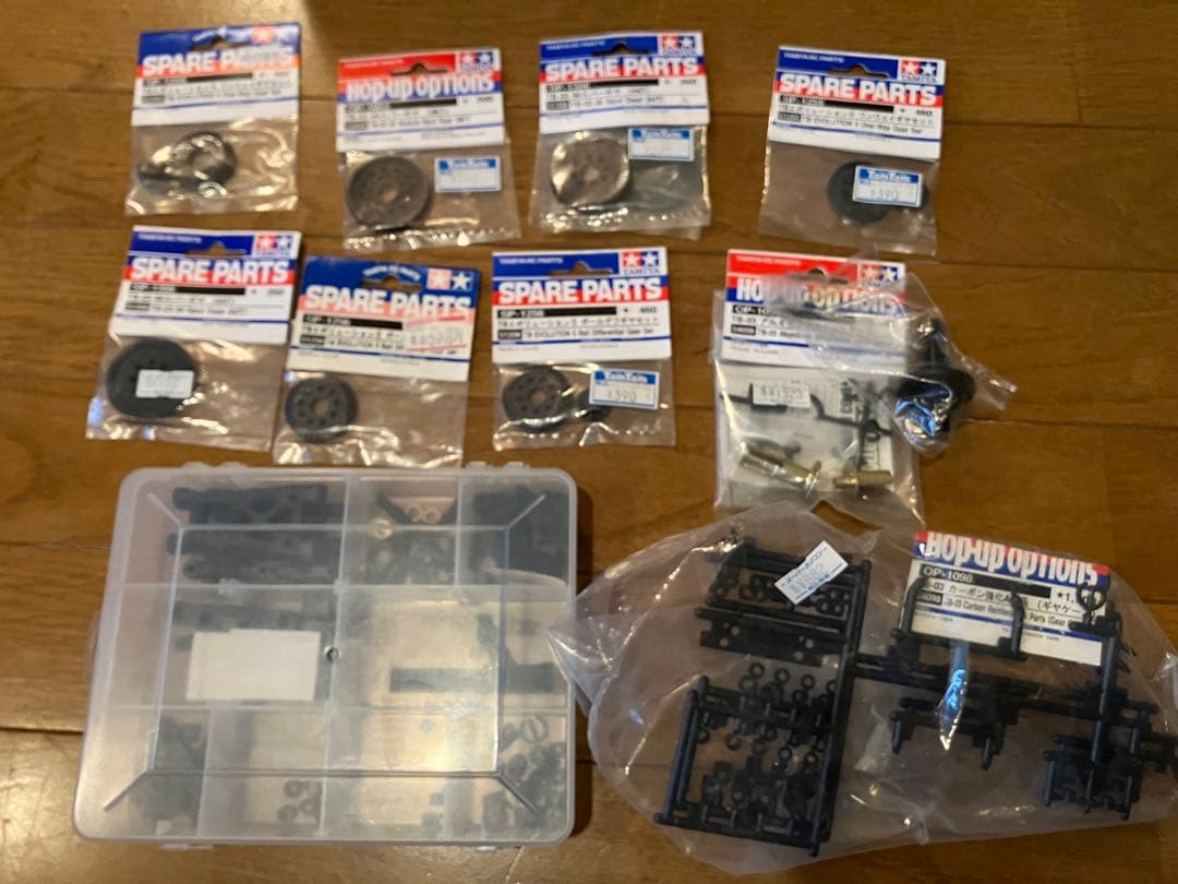 タミヤ他　タイヤホイール他パーツ多数