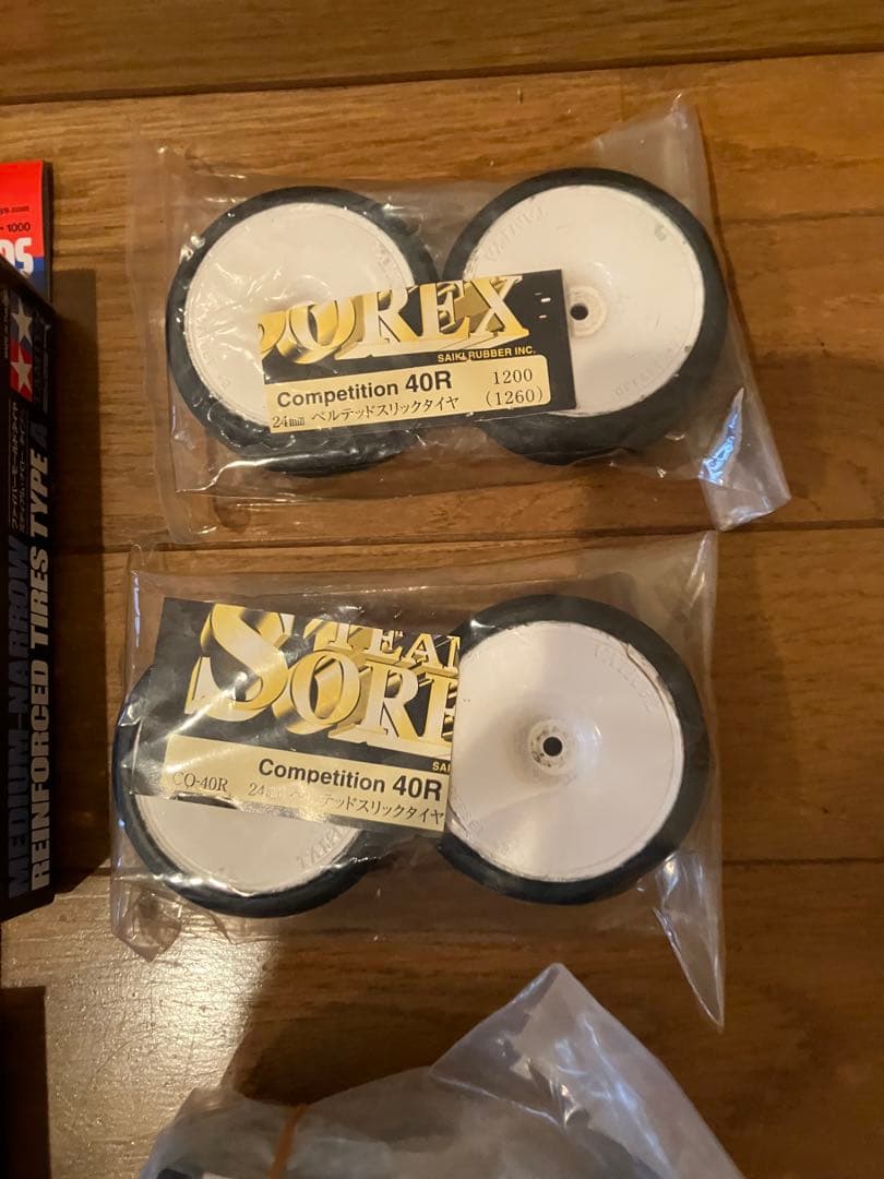 タミヤ他　タイヤホイール他パーツ多数