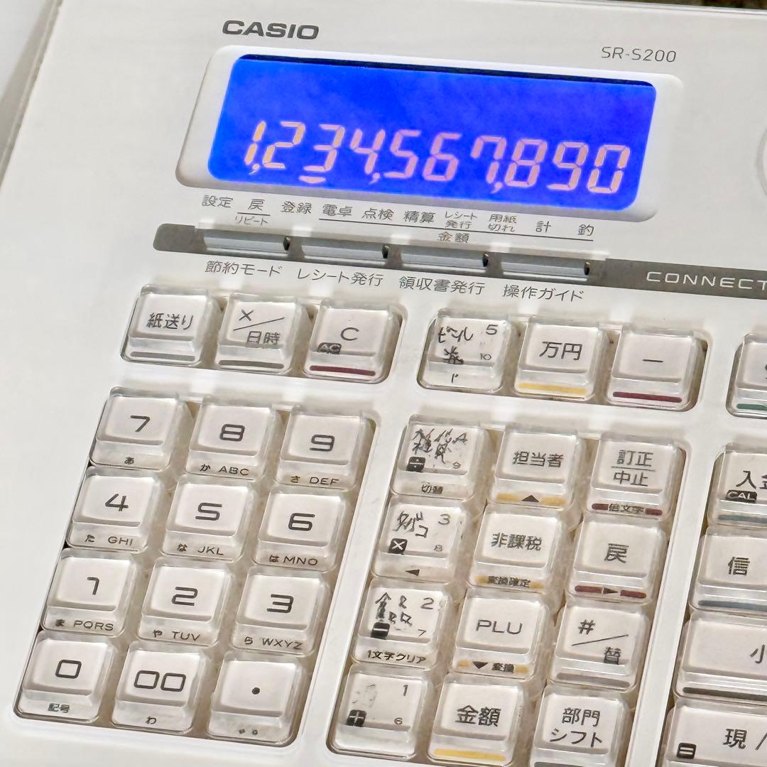 CASIO Bluetoothレジスター SR-S200 ②