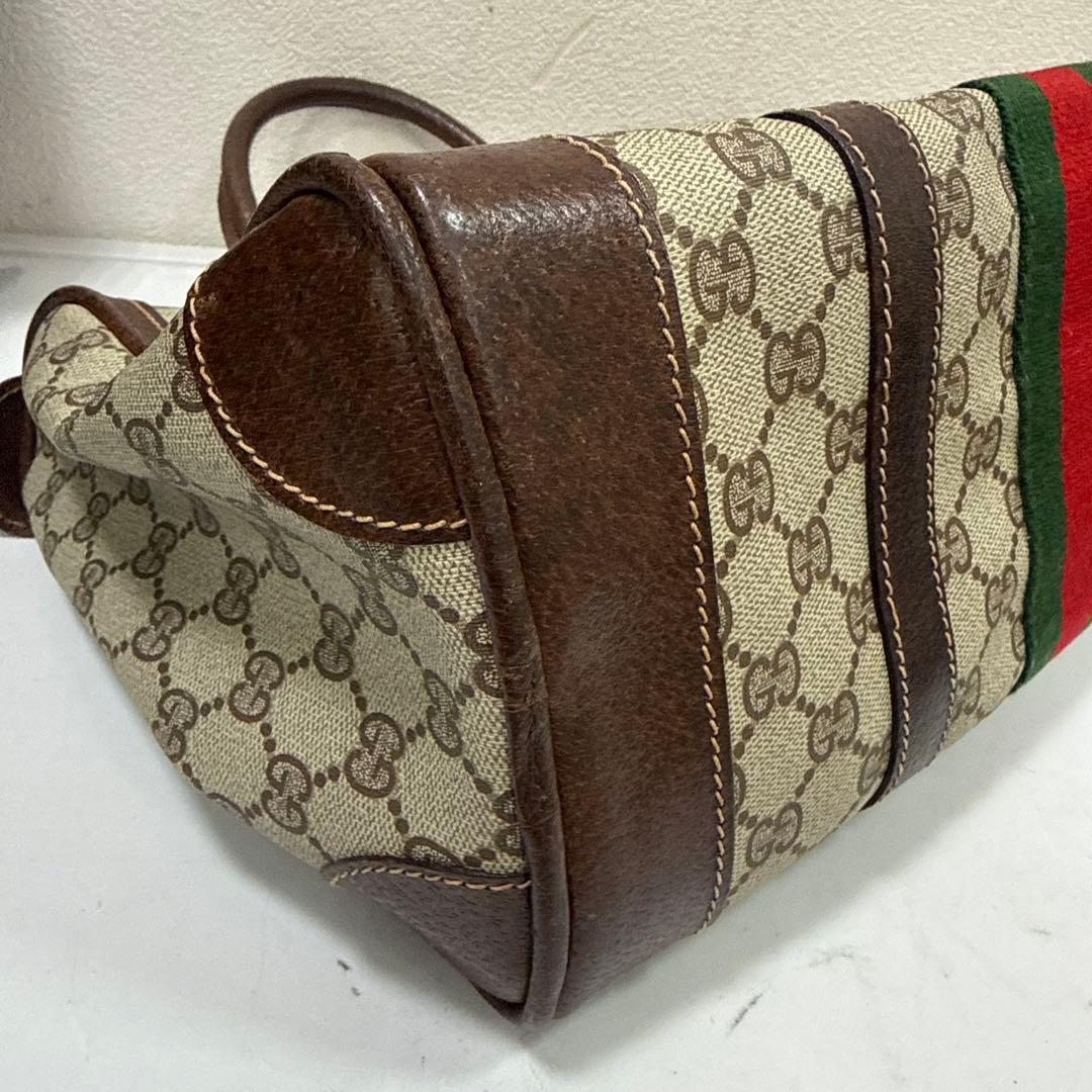 グッチ GGスプリーム ハンドバッグ ボストンバッグ