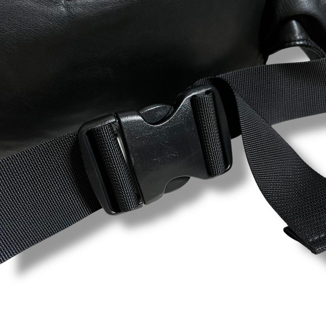 希少品　PORTER　ポーター　吉田カバン　ブラック　本革　タンカー　レザー