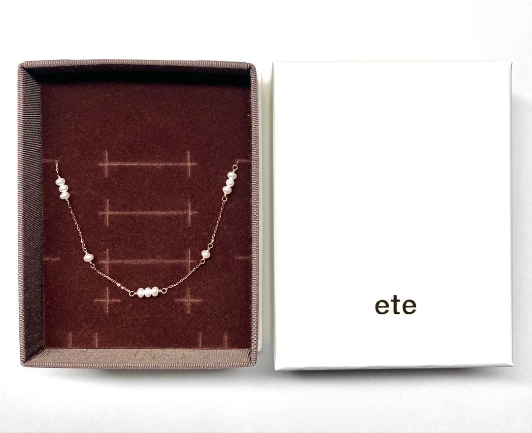 ete K10MPG パール ステーション ブレスレット
