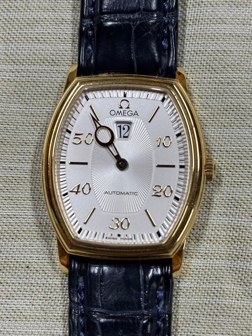 デッドストック級 オメガ デビル ジャンピングアワー 18金無垢【お勧め】 必見