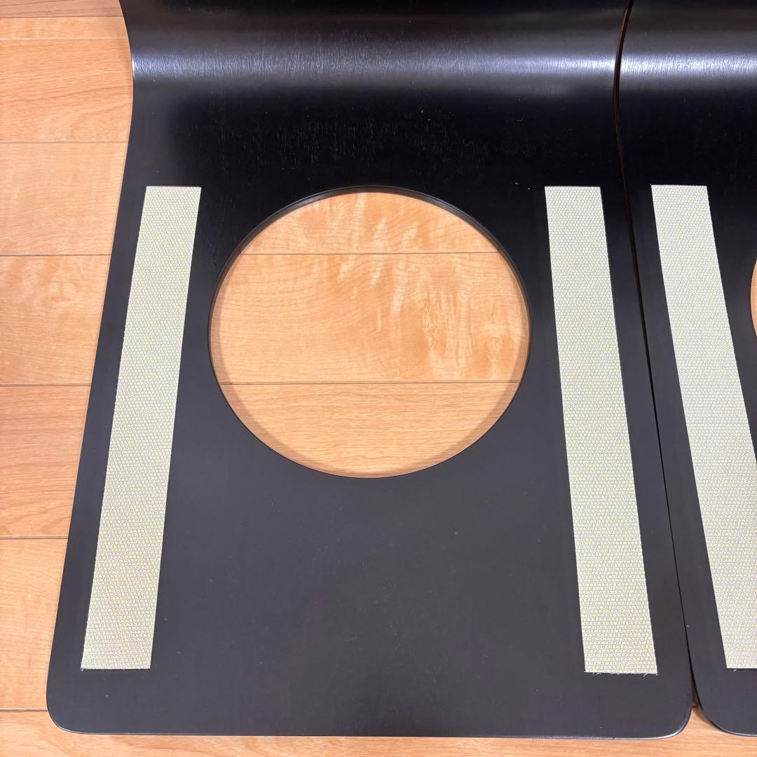 【未使用品】木製 曲げ木 和座椅子 座椅子 4脚セット和室 旅館