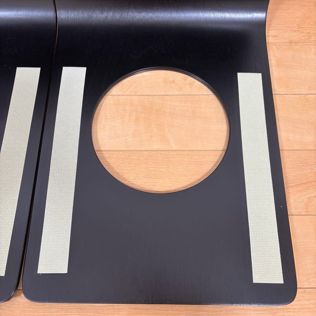 【未使用品】木製 曲げ木 和座椅子 座椅子 4脚セット和室 旅館