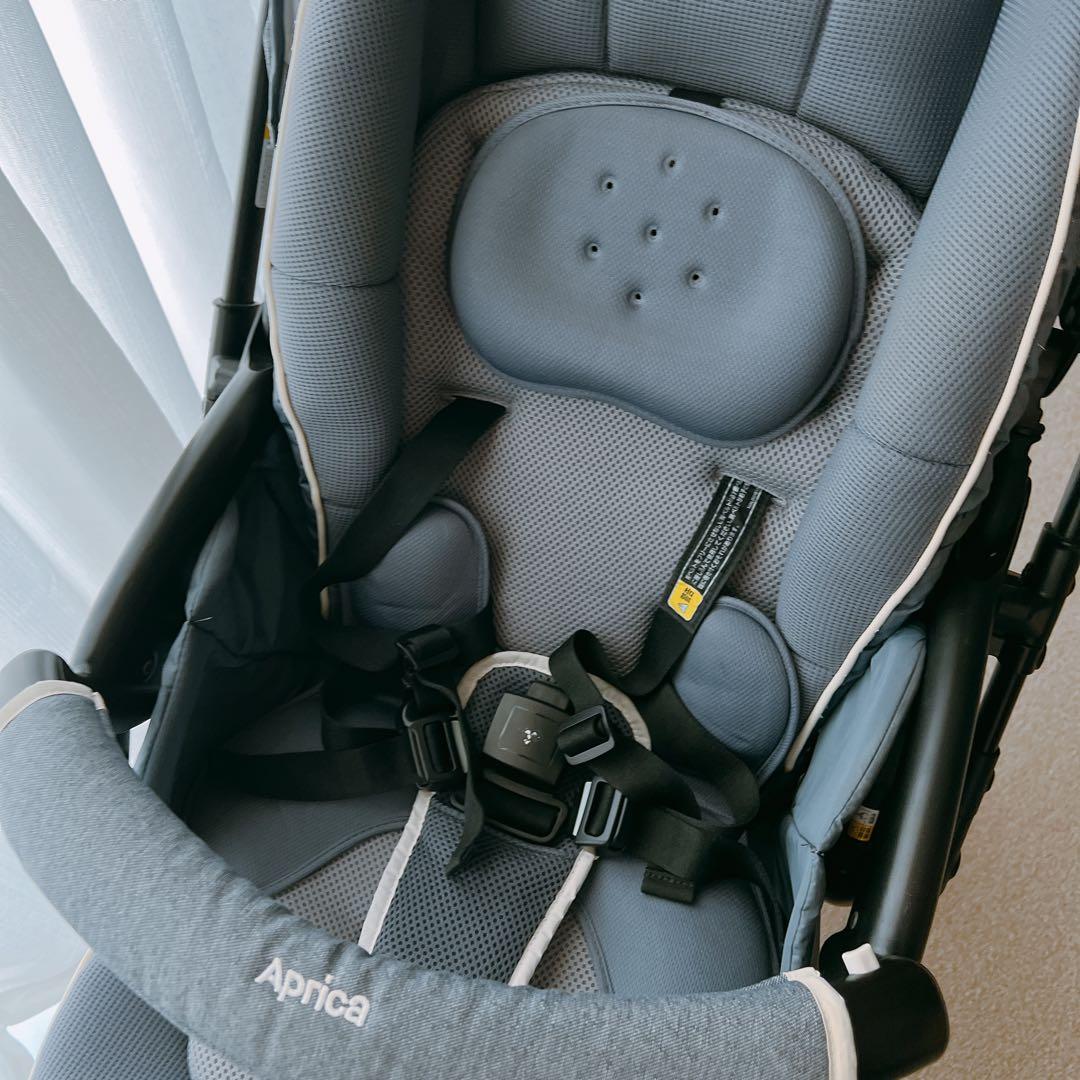 【値下げしました】Apricaラクーナビッテクッション レインカバー・フロントガ