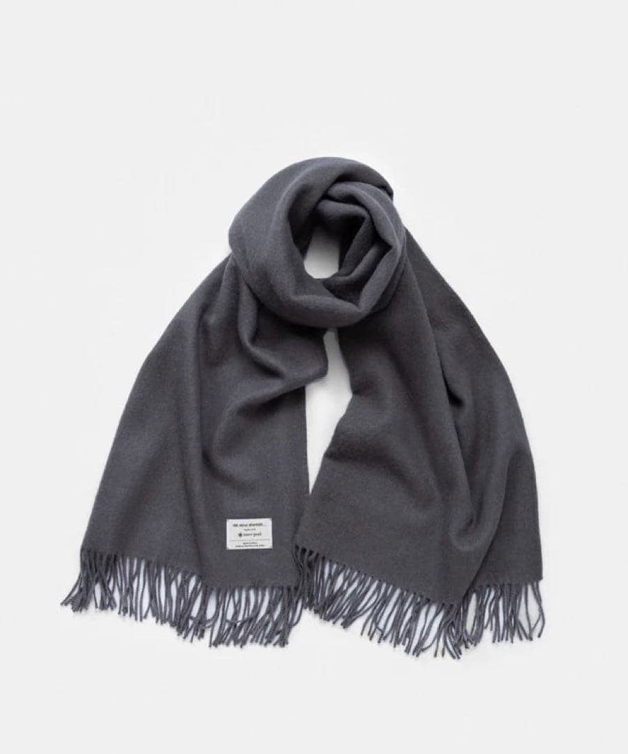 スノーピークと大判起毛ストール