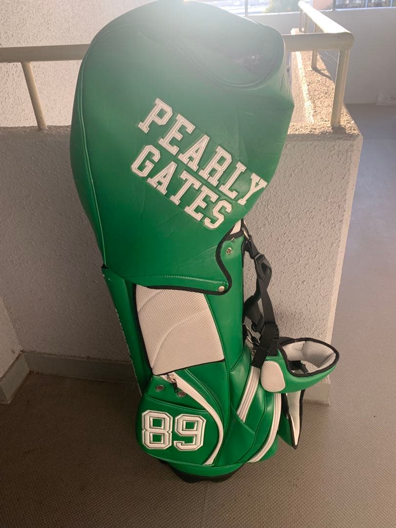 PEARLY GATES ゴルフバッグ グリーン　パーリーゲイツ