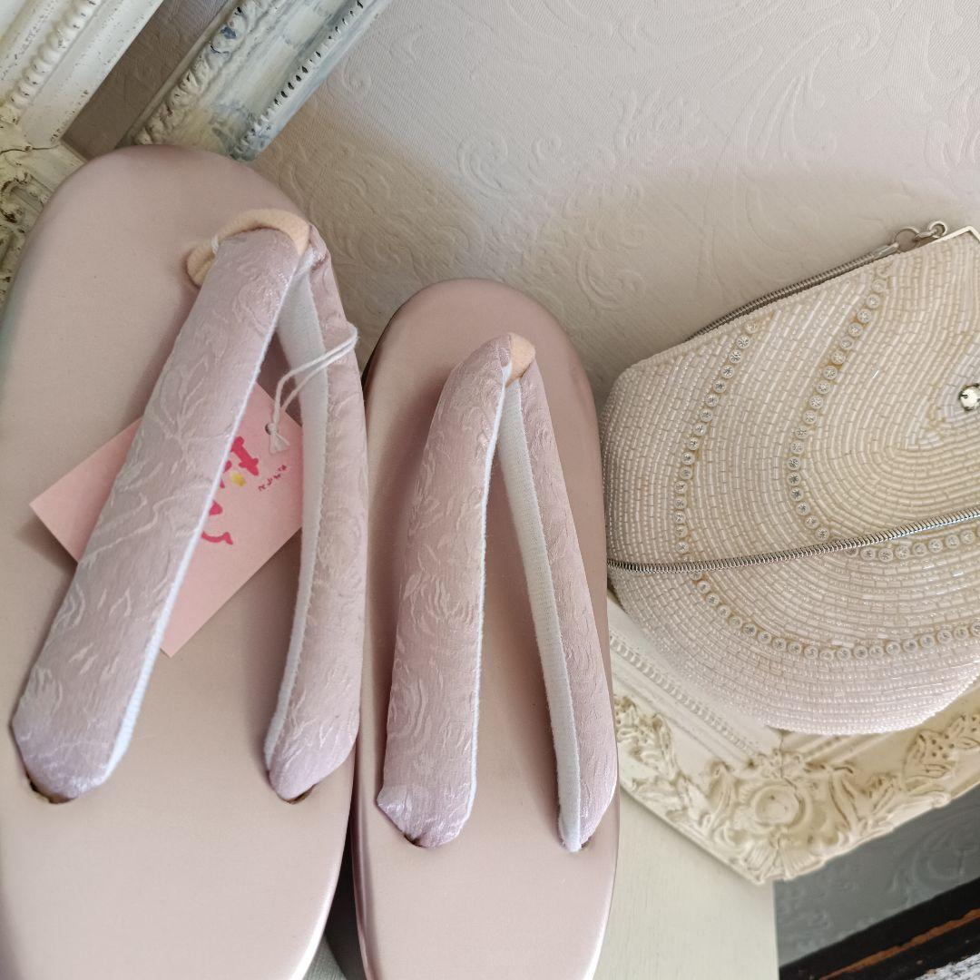 赤の鹿の子模様の着物に作り帯フルセット☆七五三７歳