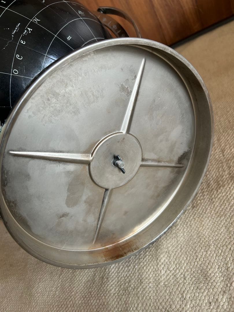 美品 60s 70s 地球儀 黒 ブラックオーシャン REPLOGLE