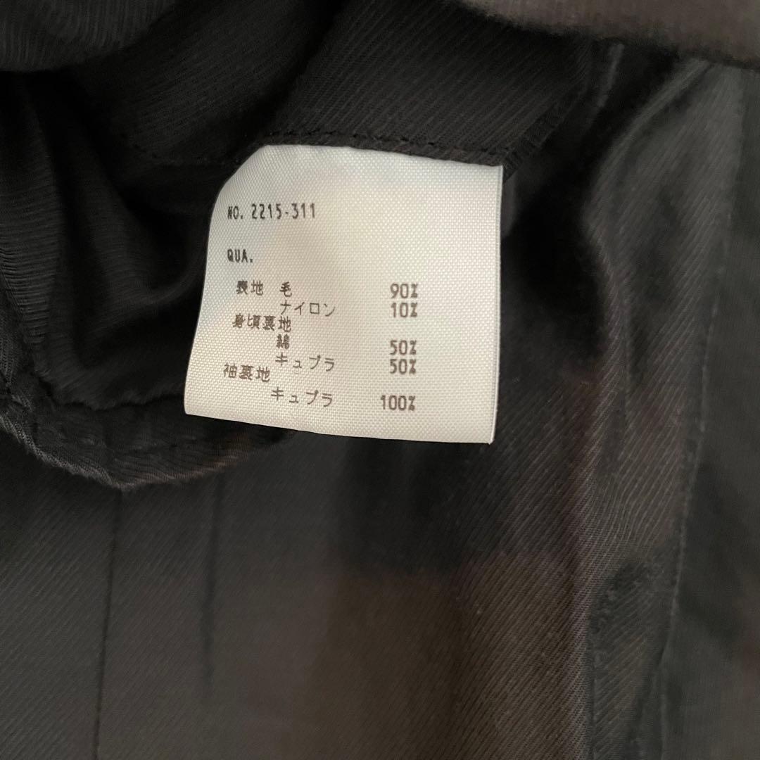 ladmusician/ラッドミュージシャン/チェスターコート/ 黒/ 美品