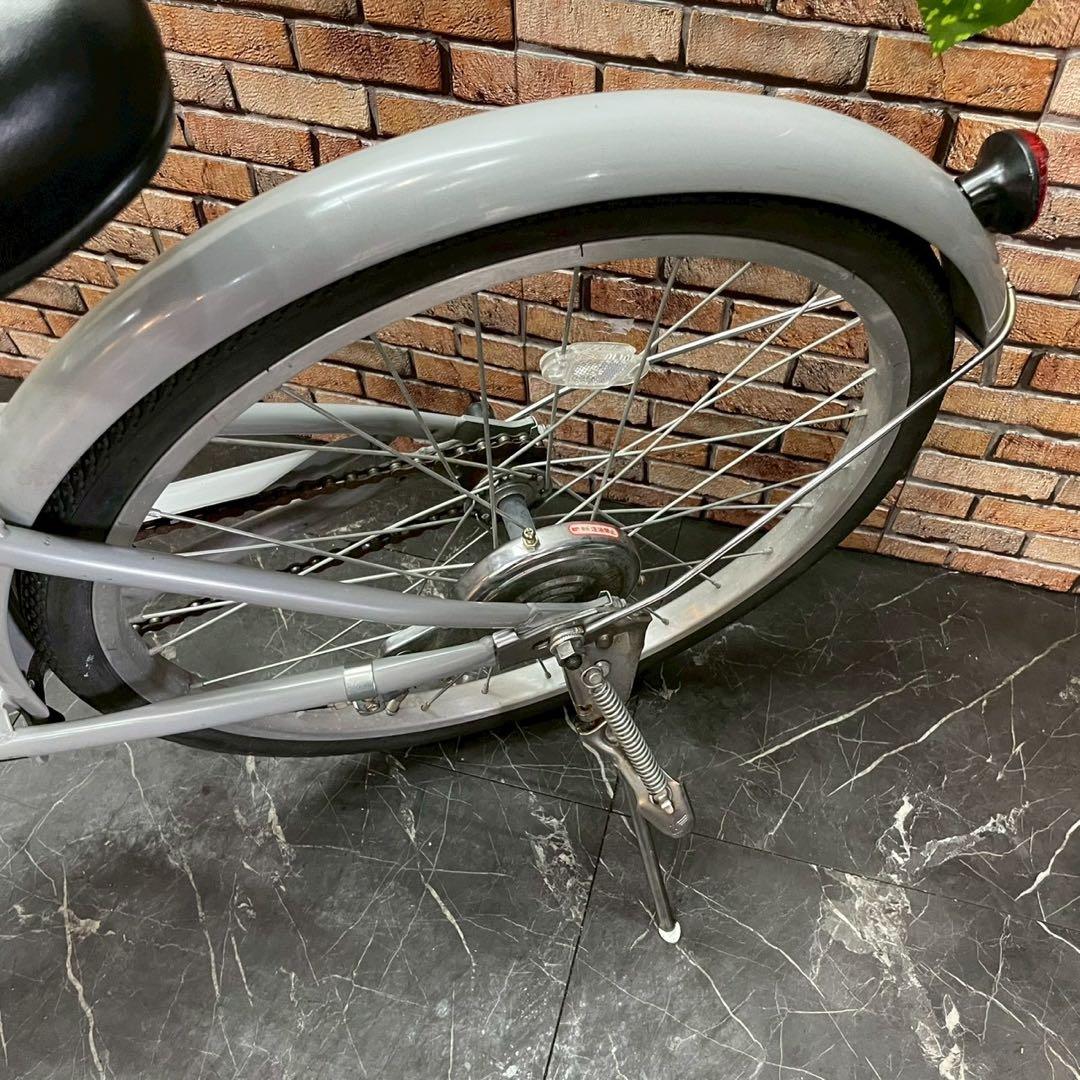 引き取り価格【92】子供用自転車 innovation factory グレー