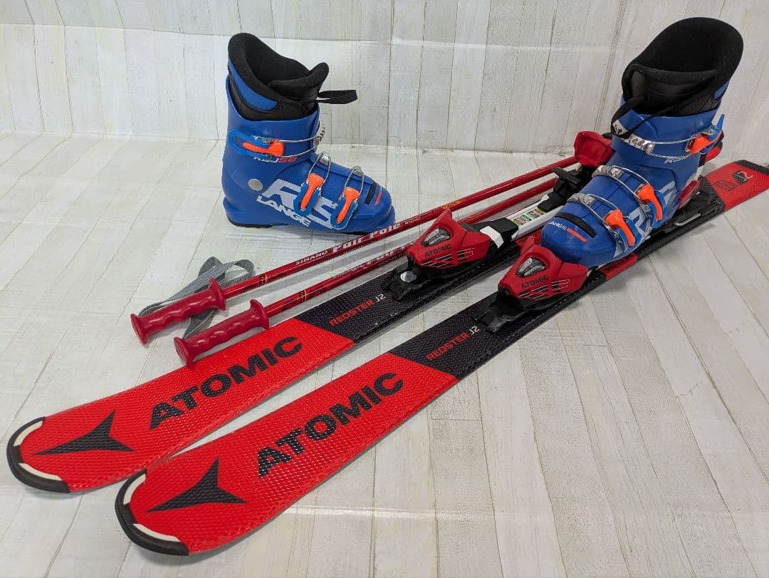 ATOMIC ✕ LANGE ジュニア　スキー3点セット