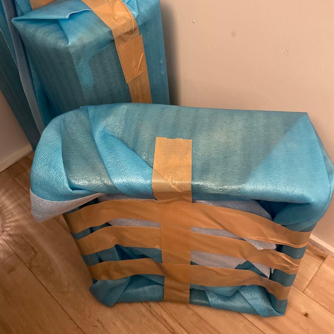 無印良品　壁につけられる家具　鏡　ボックス　オーク