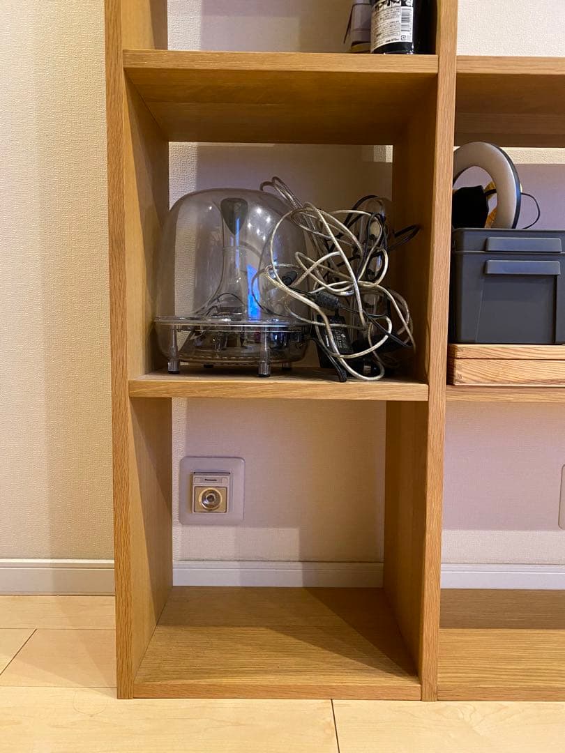 無印良品 スタッキングシェルフ オーク材 本棚