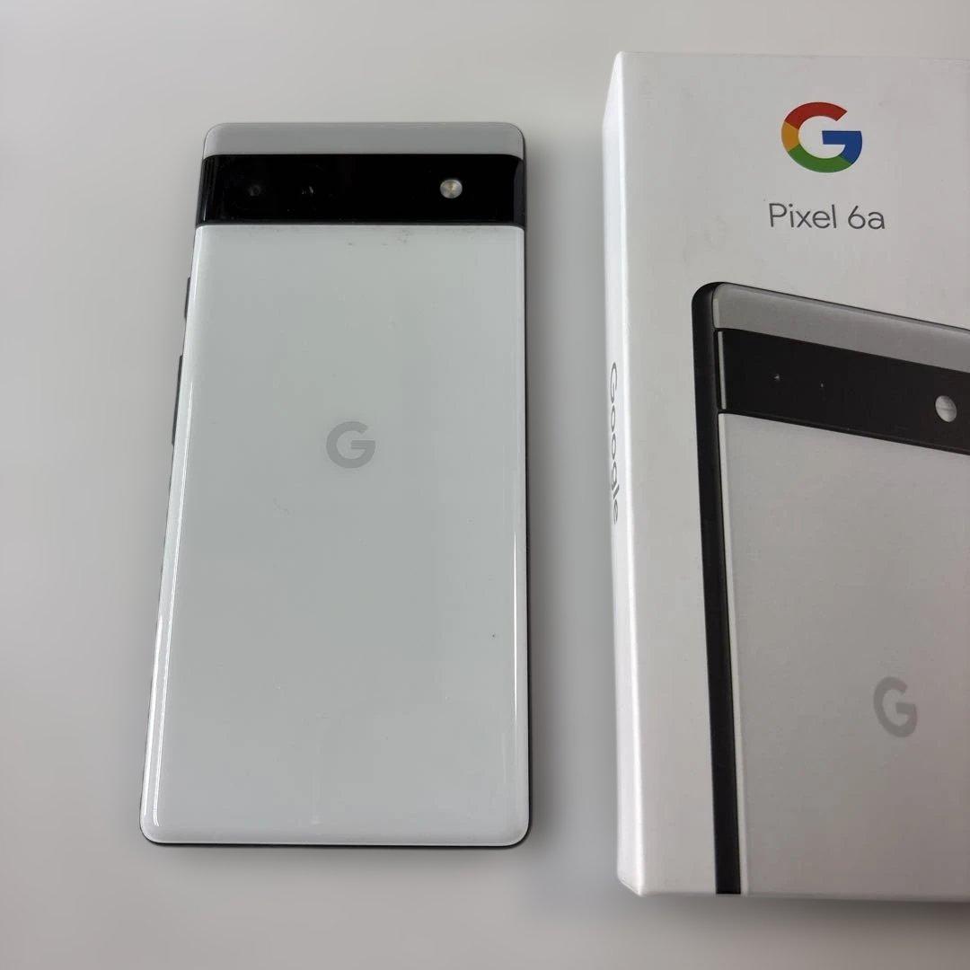 Google Pixel 6a ホワイト 元箱付き中古美品です。