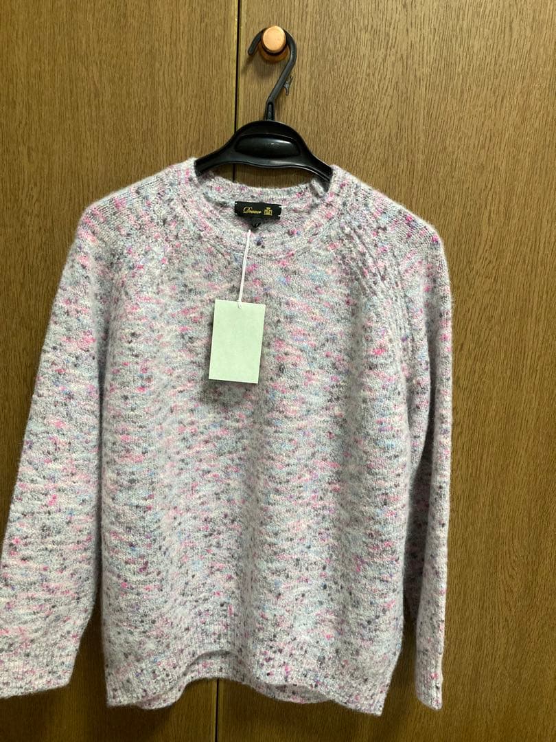 DRAWER WINTER1 5Gノットヤーンクルーネックニット