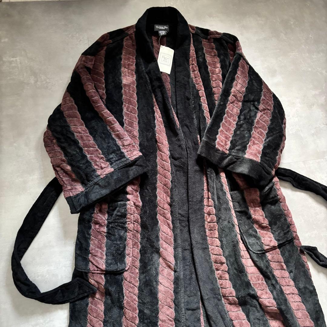 Christian Dior ディオール　ガウン　ロングコート　羽織　タグ付き