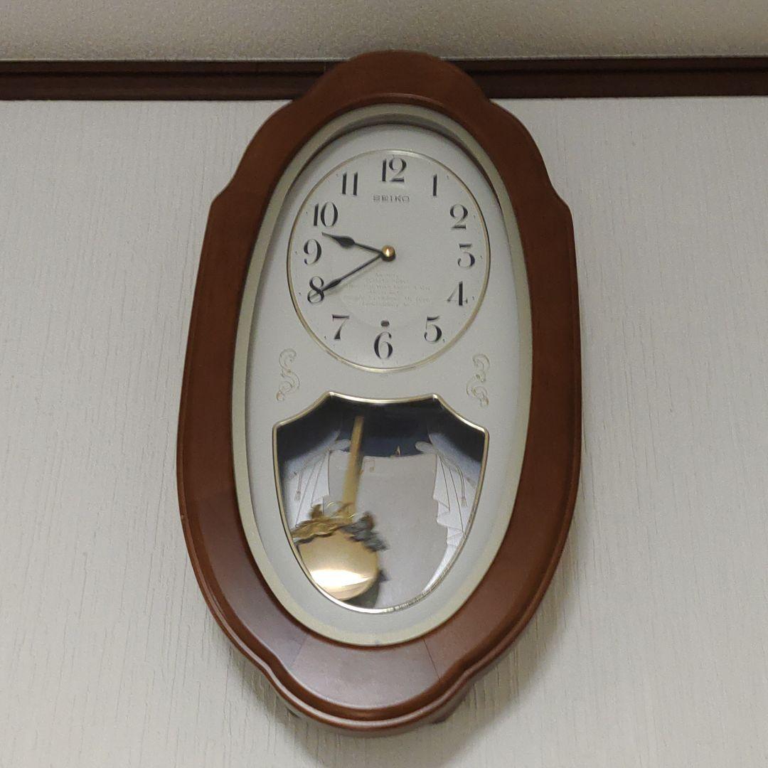 掛け時計　オルゴール掛け時計