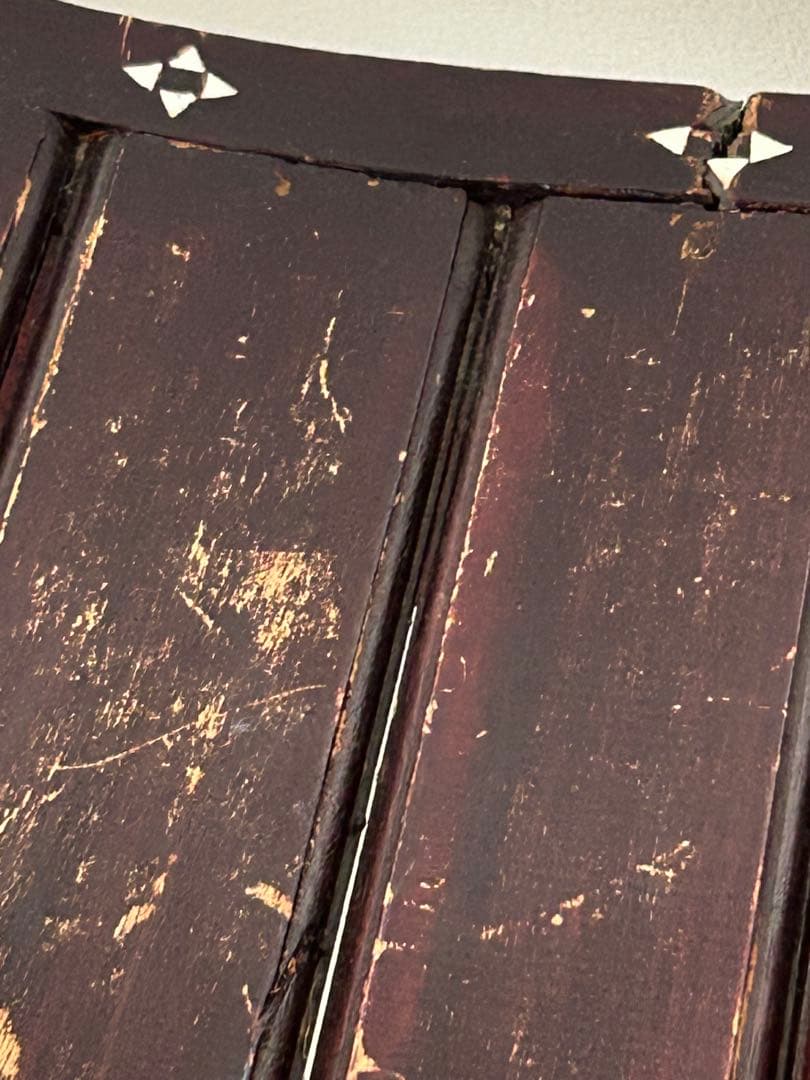 カルティニベンチ　クラブチェア　螺鈿　ロビーチェア　木製椅子