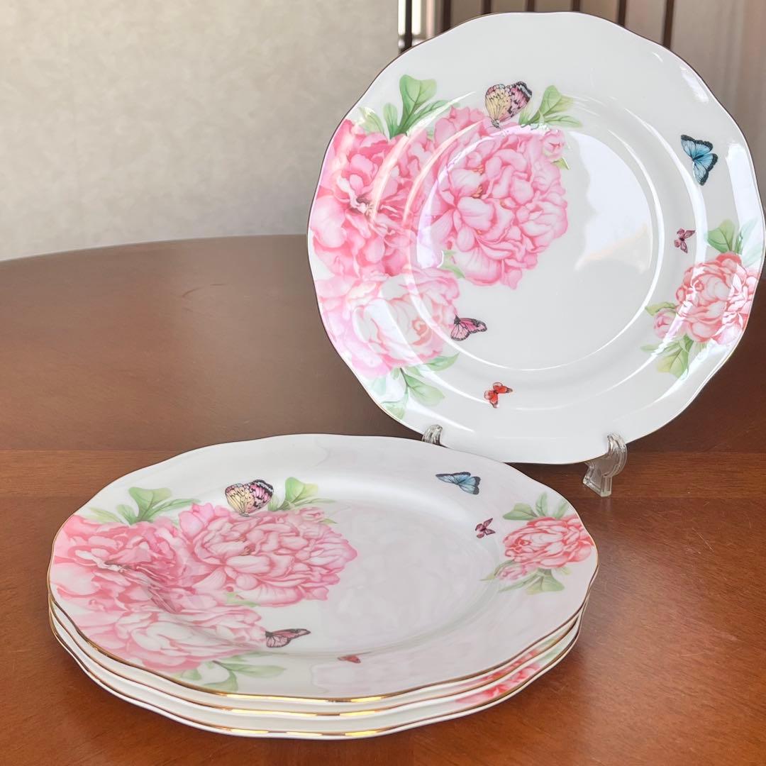 【美品】ロイヤルアルバート★ミランダ・カー★フレンドシップ　デザート皿3枚