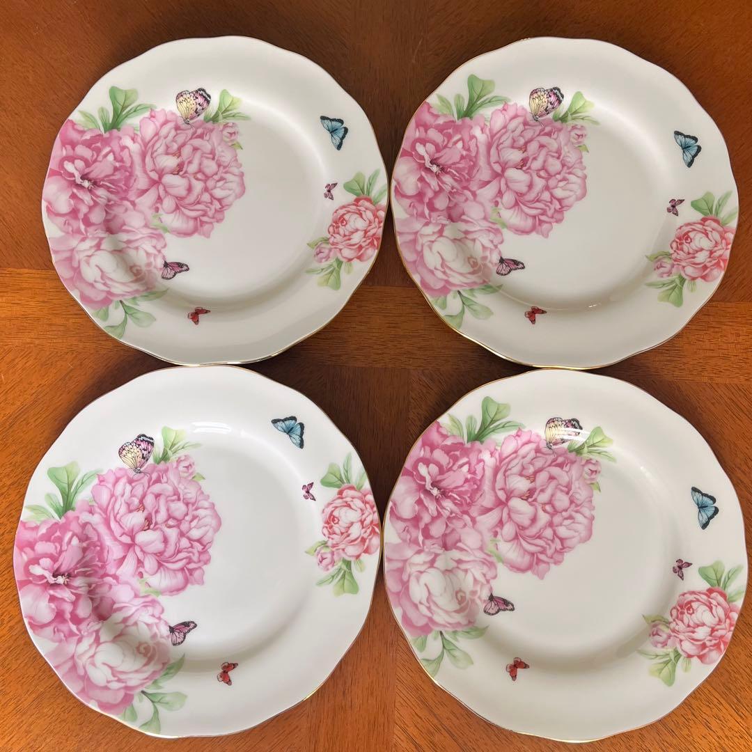 【美品】ロイヤルアルバート★ミランダ・カー★フレンドシップ　デザート皿3枚