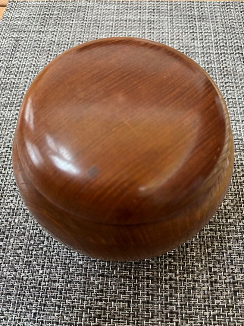 本格囲碁セット　基盤　蛤碁石　黒石　脚/へそ　桐のケース付き