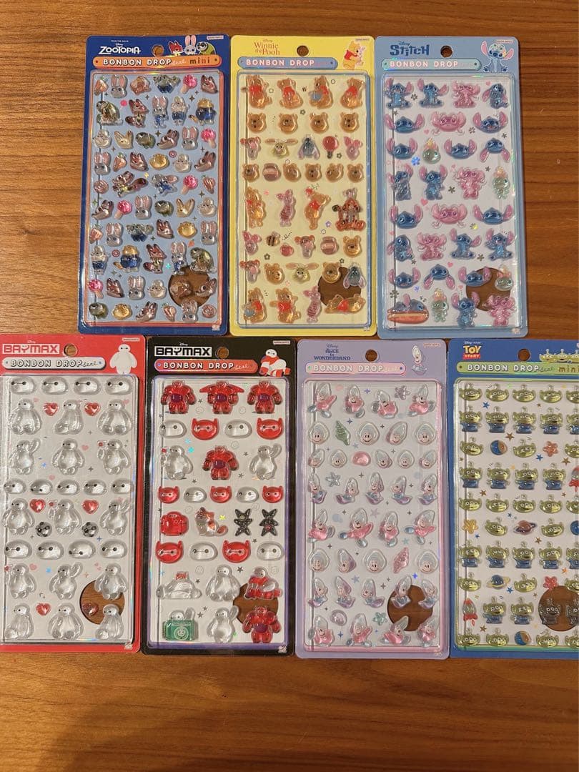 【正規品】ボンボンドロップ通常＆mini ディズニー7種セット