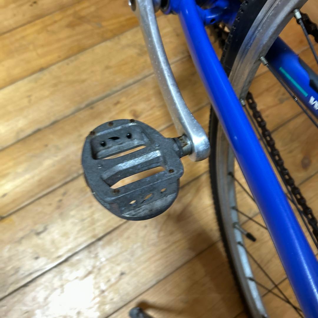 GIOS PURE 青 リアキャリア付き 手渡し大歓迎！千葉県