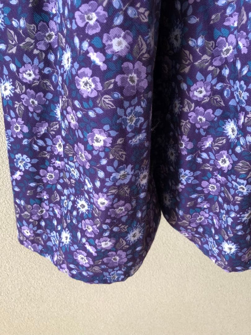 Laura Ashley Mother & Child ワンピース 紫色