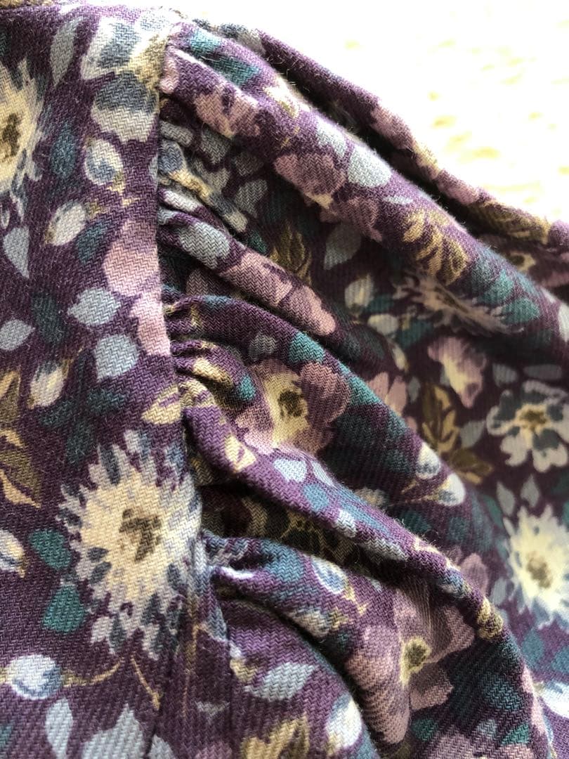 Laura Ashley Mother & Child ワンピース 紫色