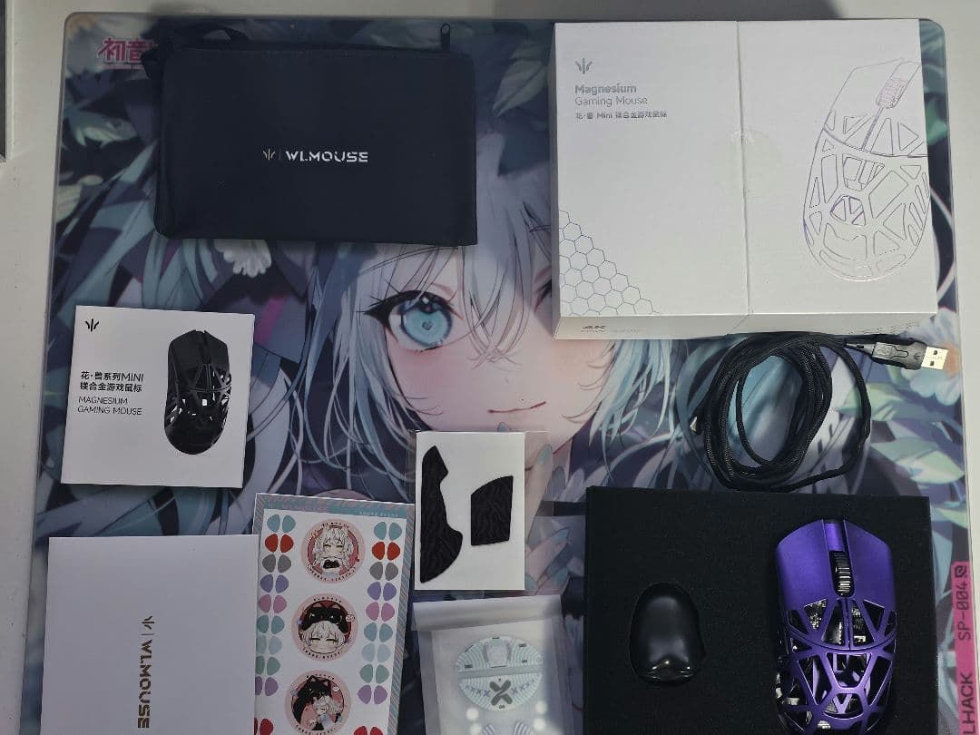 マウス・トラックボール WLMOUSE BeastX mini 4k purple