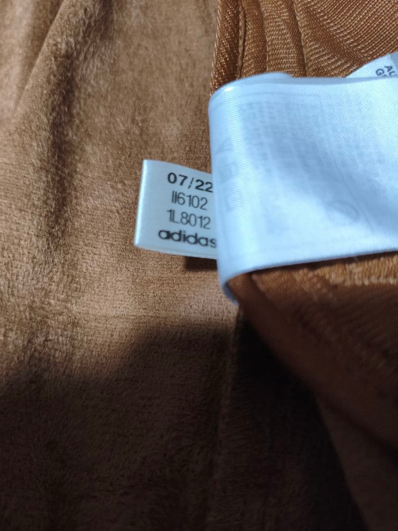 完売品 adidas レザージャケット ブラウン Sサイズ