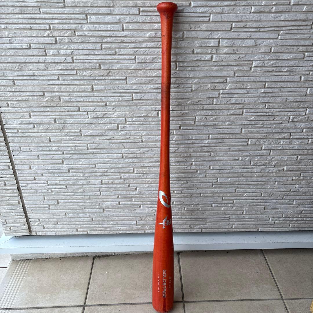 木製バット アシックスゴールドステージ　値下げ可能