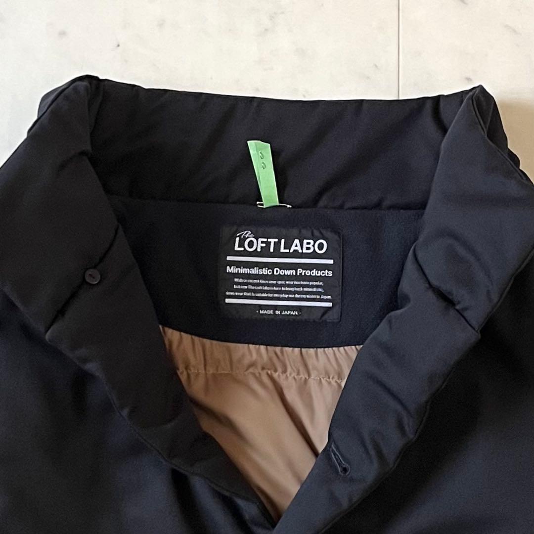定価6,9万＊美品 ロフトラボ スタンドカラーダウンコートNARDY 日本製