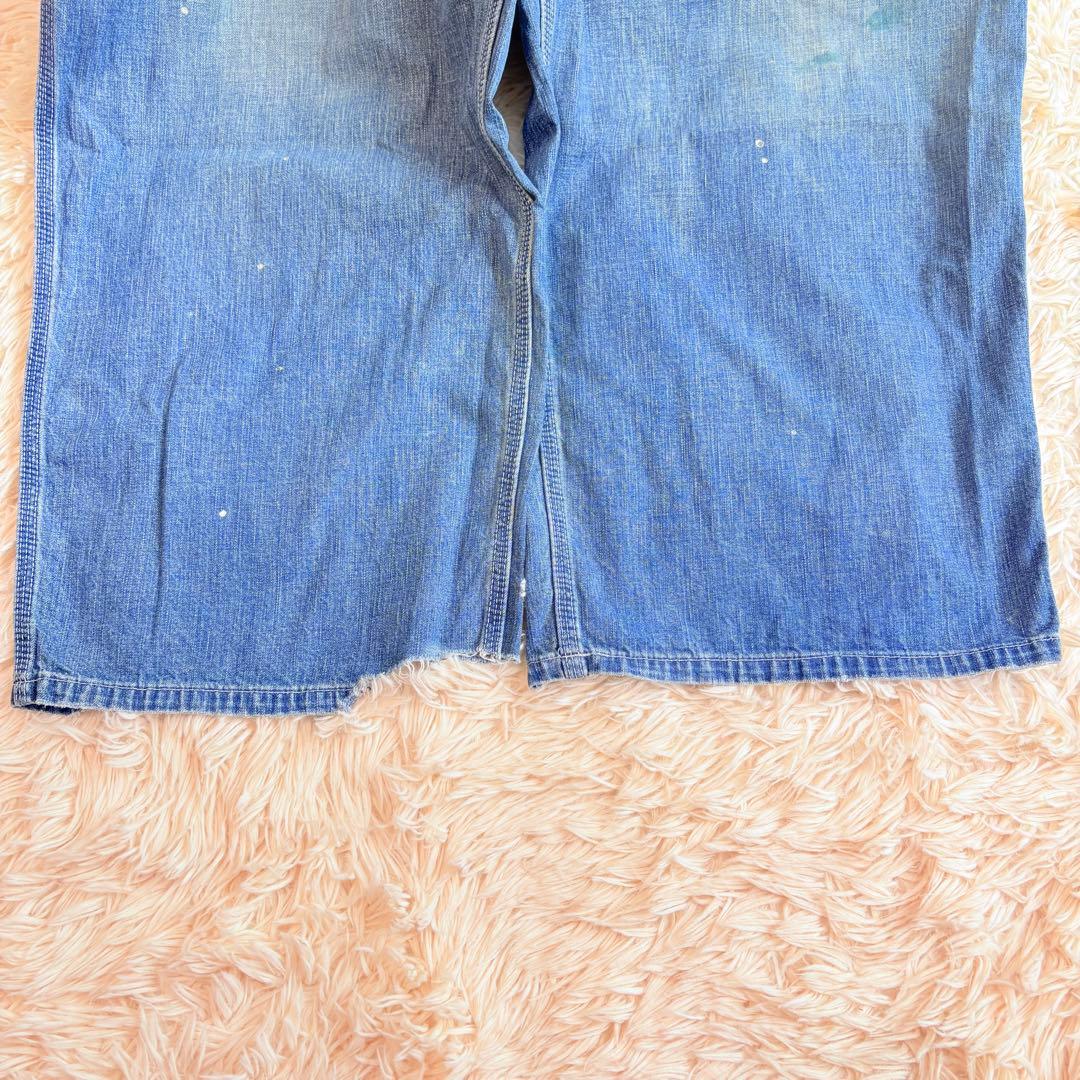 美品✨chimala 8OZ DENIM OVERALL ペンキ ユーズド加工