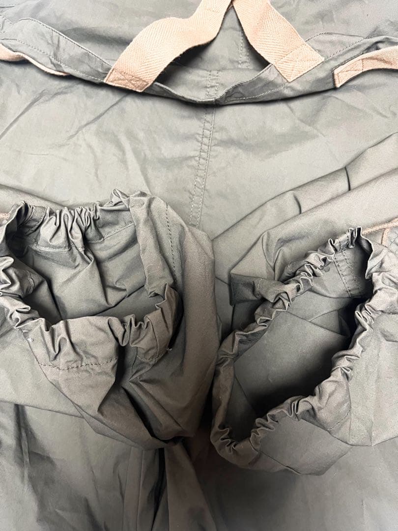 BEAMS BOY ソロテックスオーバーオール サロペット アーミー大きいサイズ