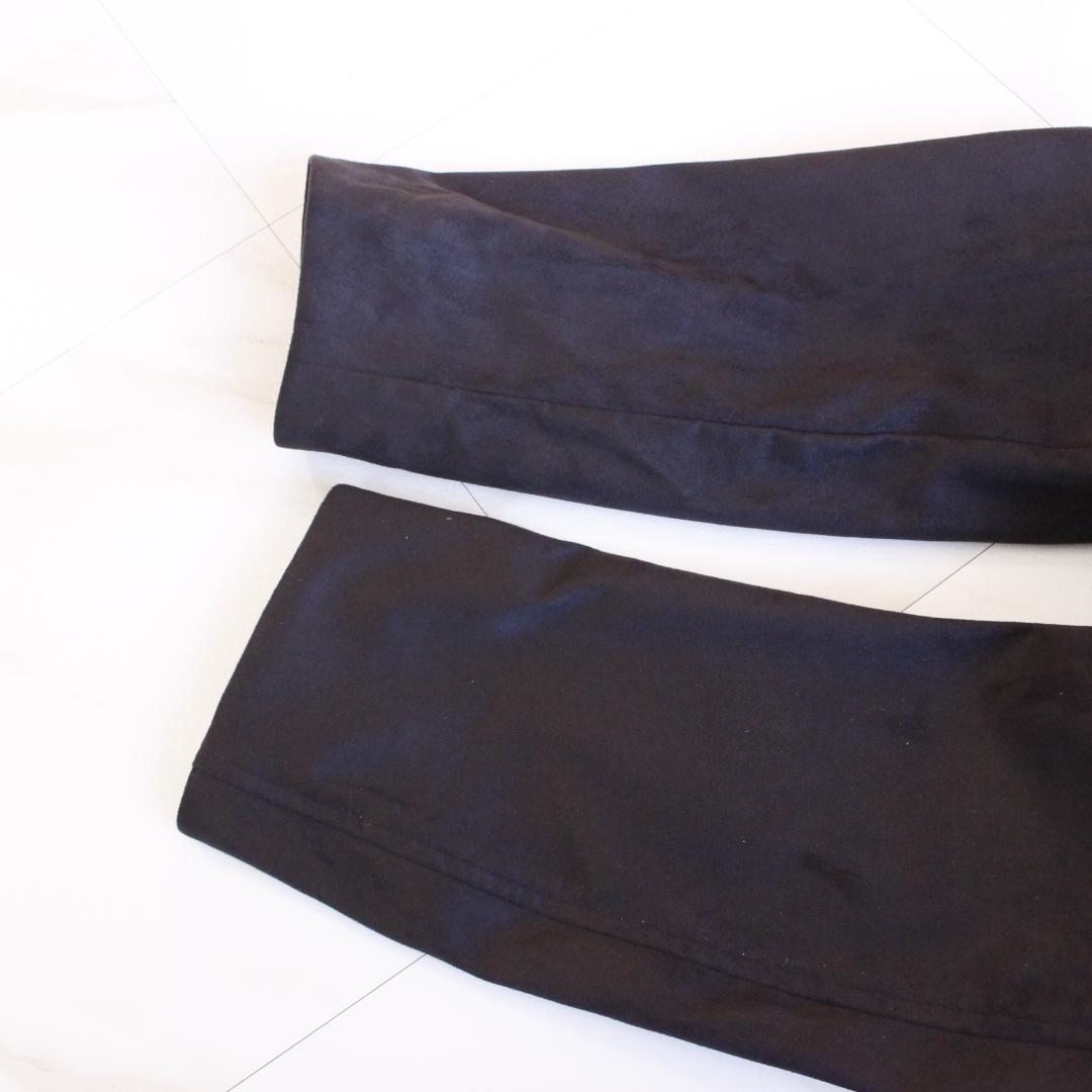 THE RERACS スエードボンディングコート ブラック 36