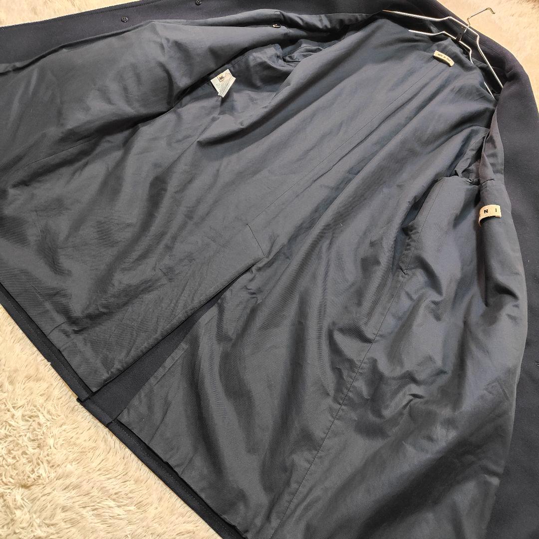 美品✨XL相当✨マルニ カシミヤ メルトンウール チェスターコート 46サイズ