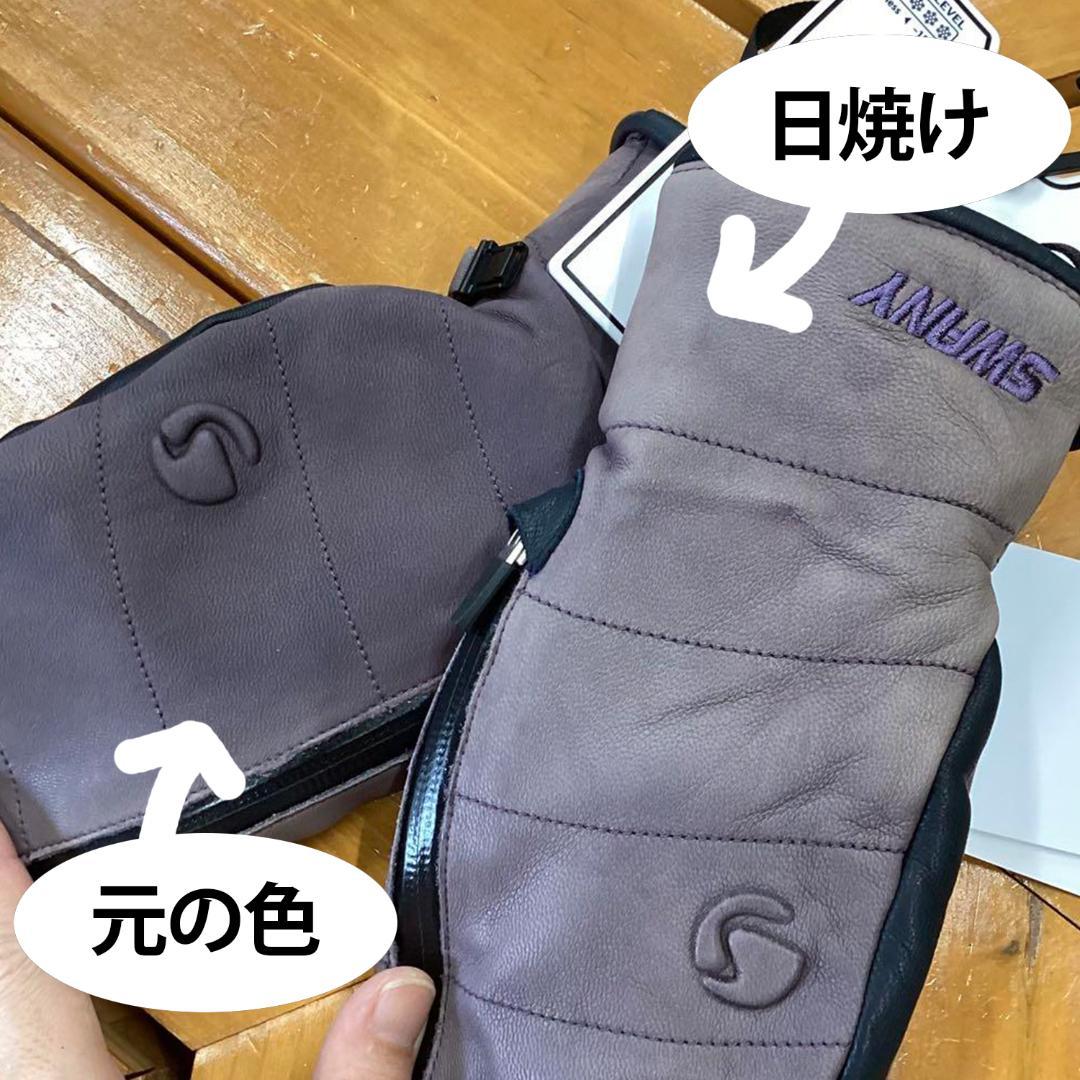 【店頭展示品、色褪せあり】　SWANY スノーボードグローブ　レディース　M