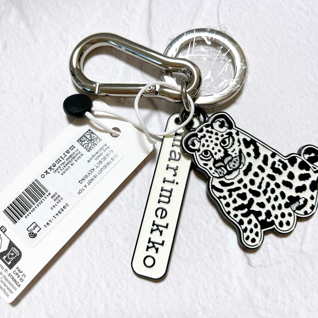 ♡残1♡マリメッコ キーチェーン　キーホルダー　カクソセット　猫　新品　海外限定