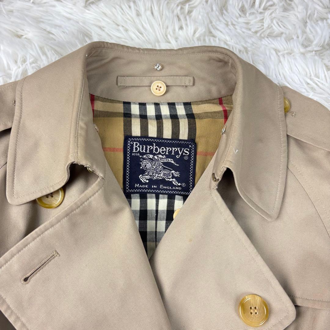 Burberrys バーバリー　トレンチコート　ロング丈　ベルト付き　ベージュL