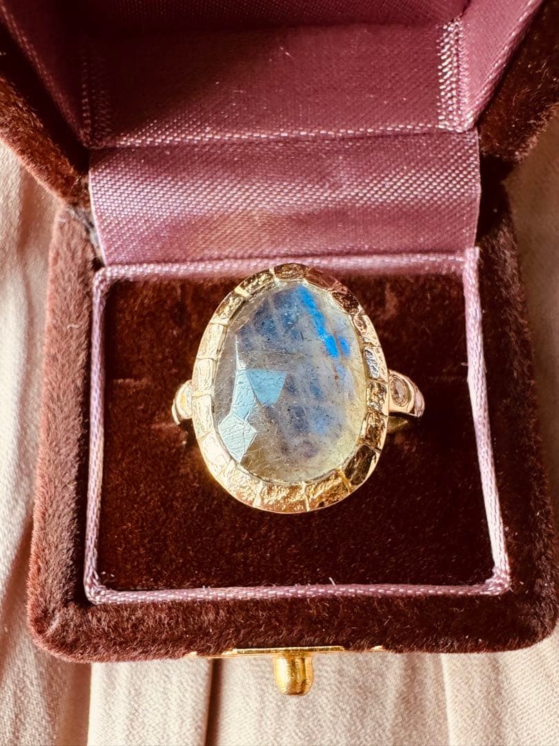 ラブラドライト リング　13号