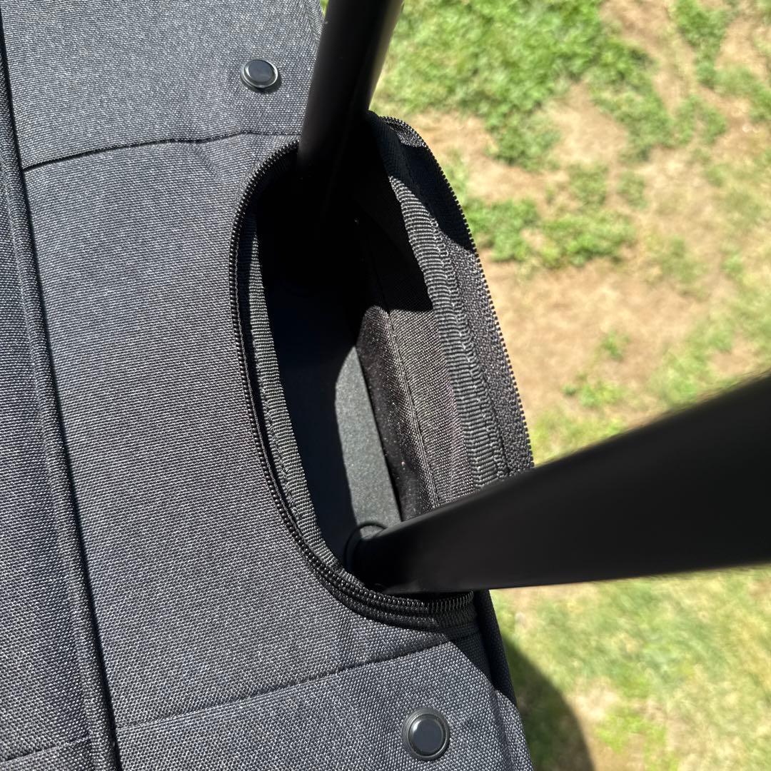 MUJI ブラックキャリーケース