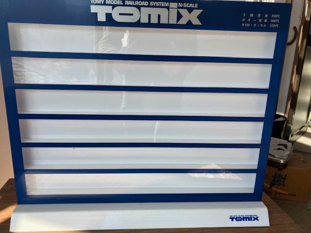 N／TOMIX店頭展示ケース／特約店用非売品／台座付きver.／１台